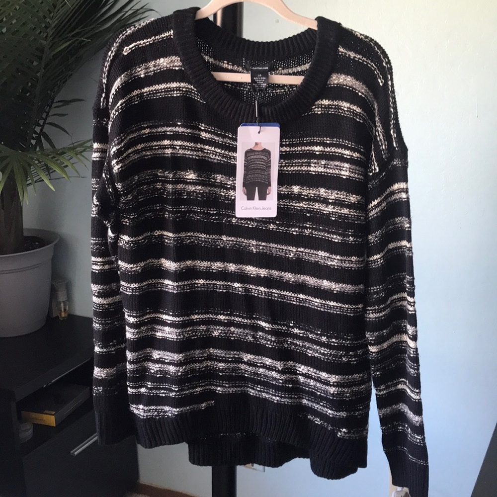 Black Stripes sweater